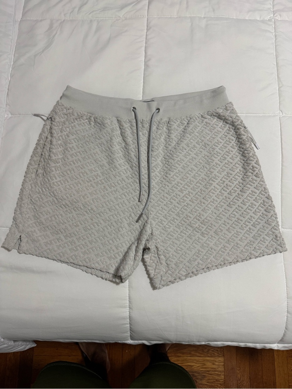 Kith Monogram Terry Graham Short 'Concrete'